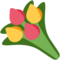 Bouquet emoji on Twitter